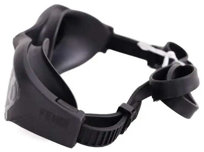 Fendi Badekappe und Schwimmbrille Set braun - Ansicht 2