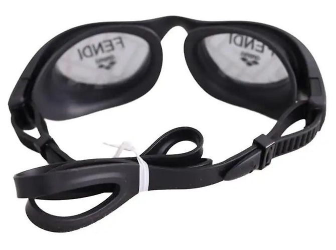 Fendi Badekappe und Schwimmbrille Set braun - Ansicht 3