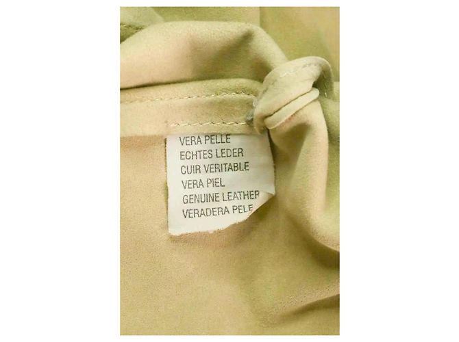 Giacca Max Mara in pelle beige - vista 6