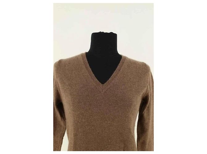 Jersey Prada de cashmere marrón Castaño - vista 2