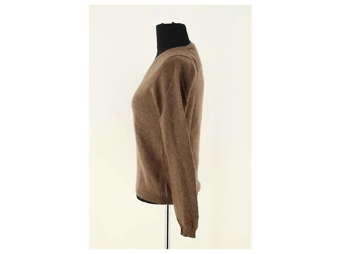 Jersey Prada de cashmere marrón Castaño - vista 3