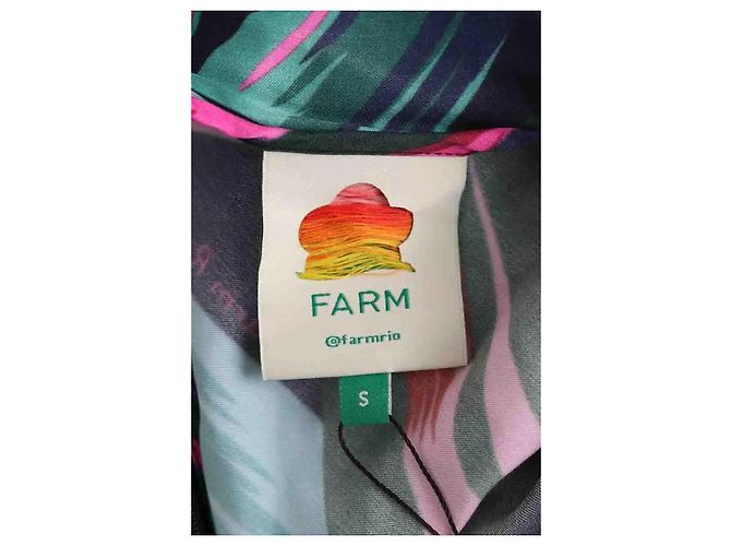 Farm Rio Abito multicolore - vista 5