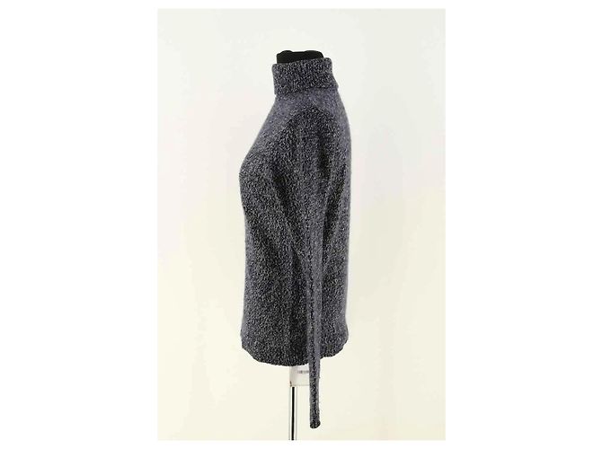 Jersey Eric Bompard de cashmere azul marino M - vista 3