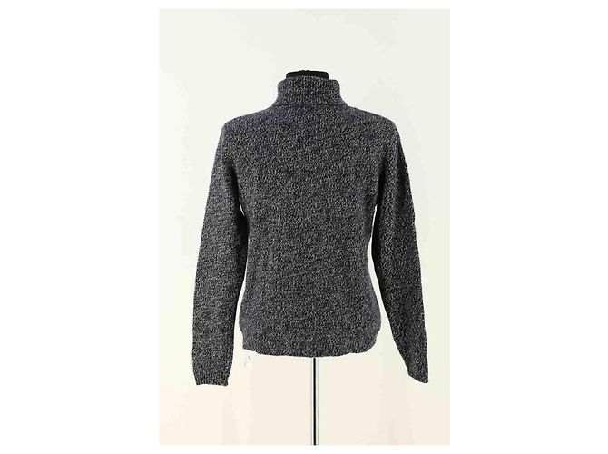 Jersey Eric Bompard de cashmere azul marino M - vista 4