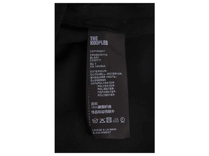 The Kooples Schwarzes Kleid - Ansicht 6