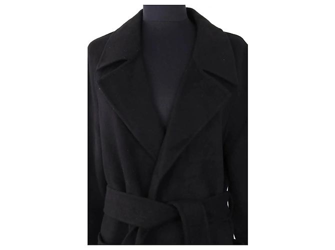 The Kooples Cappotto nero - vista 2