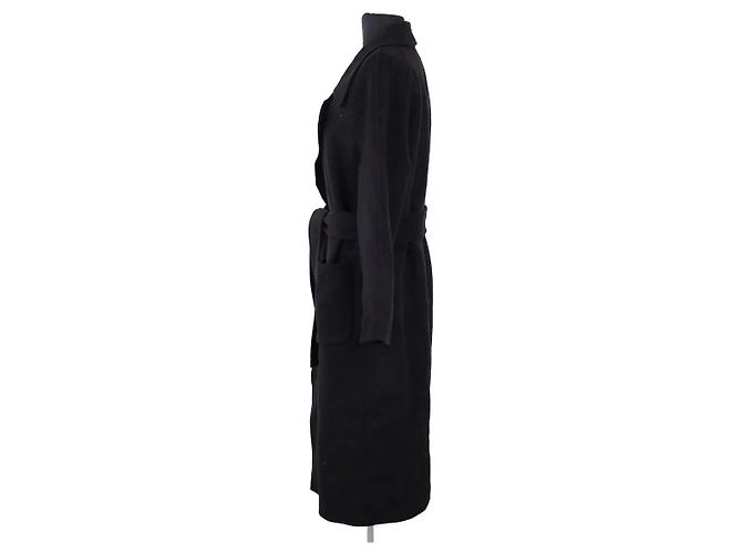 The Kooples Cappotto nero - vista 3