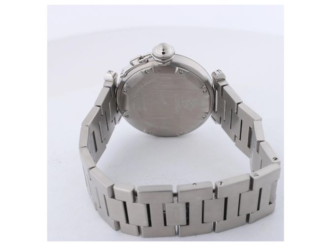Reloj de pulsera Cartier Pasha C Automatic, ref. W31043M7, esfera negra Negro - vista 6