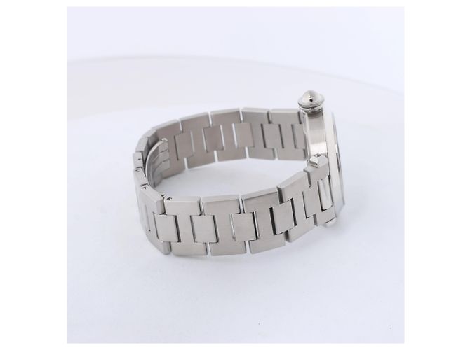 Reloj de pulsera Cartier Pasha C Automatic, ref. W31043M7, esfera negra Negro - vista 7