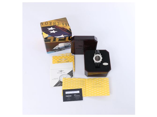 Breitling Montbrillant Automatic Wristwatch, ref. A30030.2, Black Dial - view 11