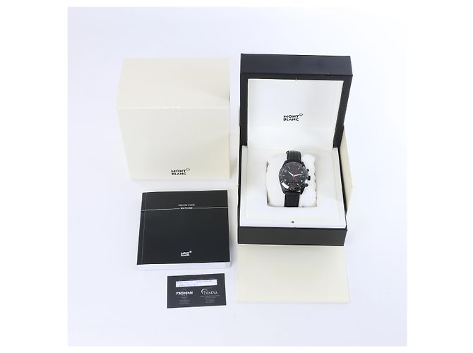 Montblanc Timewalker Automatic Wristwatch, ref 116102, quadrante nero - vista 10