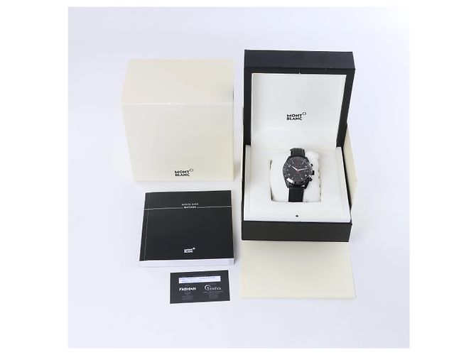 Montblanc Timewalker Automatic Wristwatch, ref 116102, quadrante nero - vista 11