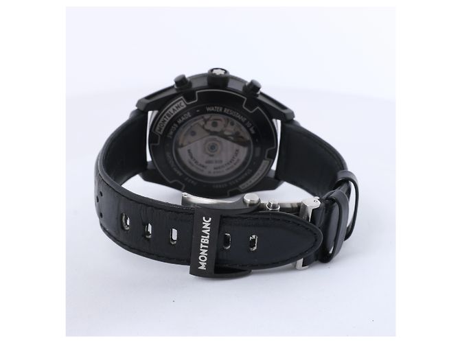 Montblanc Timewalker Automatic Wristwatch, ref 116102, quadrante nero - vista 5