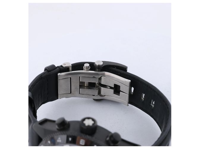 Montblanc Timewalker Automatic Wristwatch, ref 116102, quadrante nero - vista 9