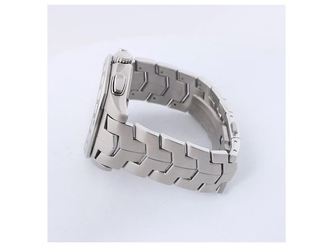 TAG Heuer link Caliber S Quartz Wristwatch, ref. CAT7010.BA0952 With Black Dial - view 4