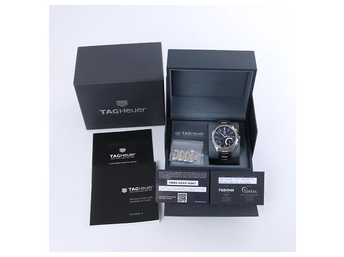 TAG Heuer link Caliber S Quartz Wristwatch, ref. CAT7010.BA0952 With Black Dial - view 9