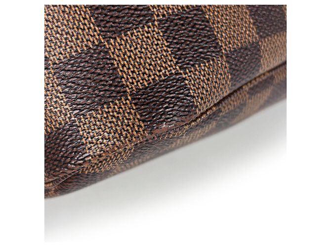 Borsa Tote Louis Vuitton Neverfull MM Marrone - Ansicht 3