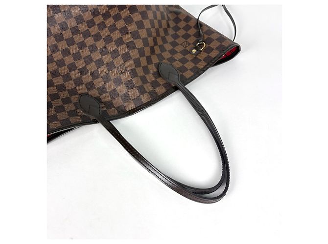 Borsa Tote Louis Vuitton Neverfull MM Marrone - Ansicht 6