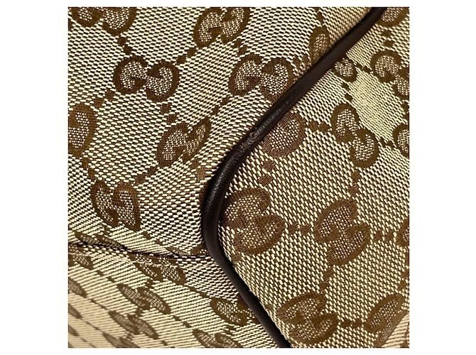 Gucci Shopper-Bag braun mit GG-Muster - Ansicht 3