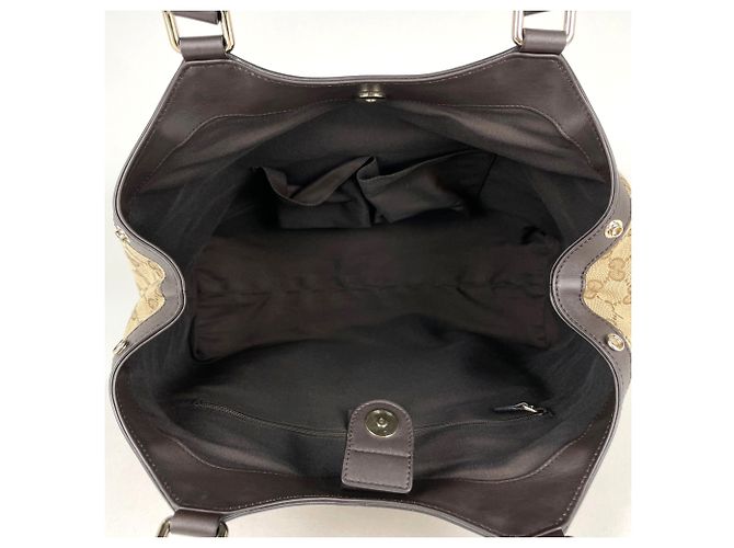 Gucci Shopper-Bag braun mit GG-Muster - Ansicht 5