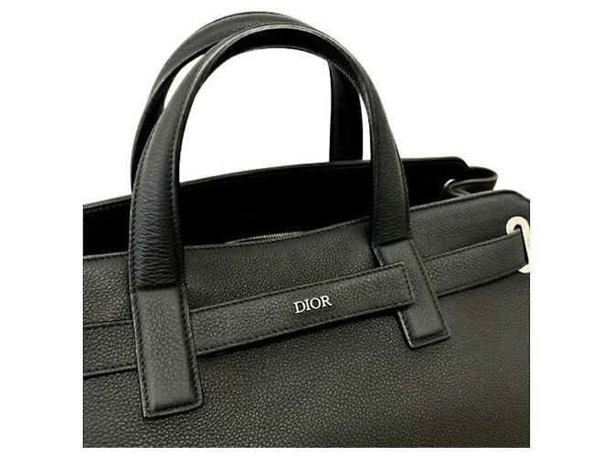 Borsa Tote Christian Dior DIOR Normandy Nero - vista 6