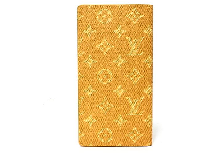 Brazza Louis Vuitton Monogram Yellow Langbeutel Gelb - Ansicht 3
