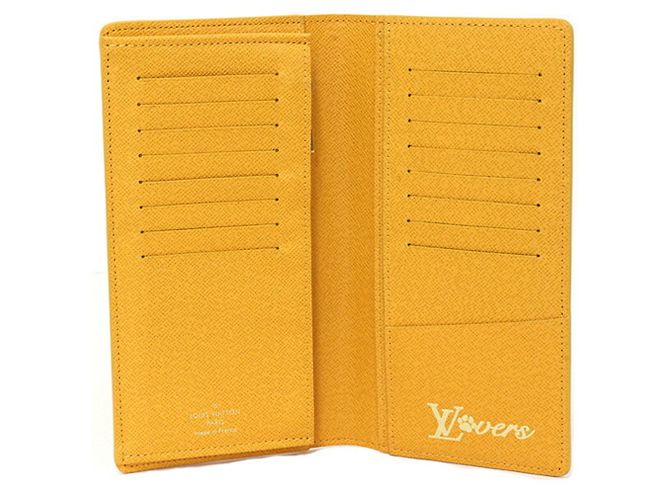 Brazza Louis Vuitton Monogram Yellow Langbeutel Gelb - Ansicht 4