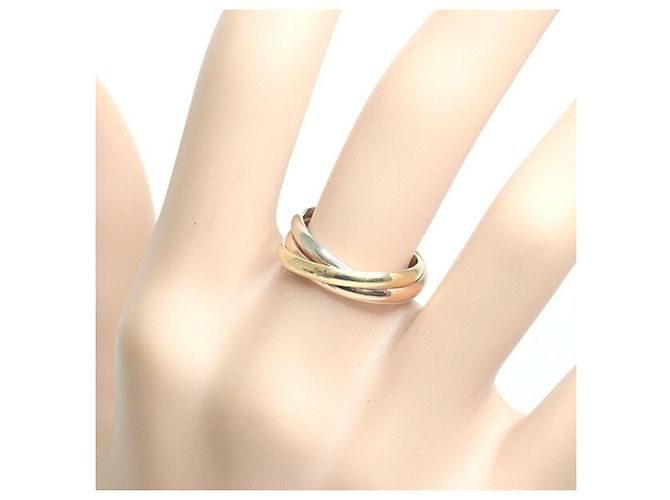 Cartier Trinity Ring in drei Goldarten Golden - Ansicht 6