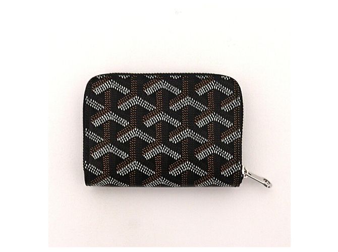 Monedero Goyard Matignon Negro Amarillo - vista 4