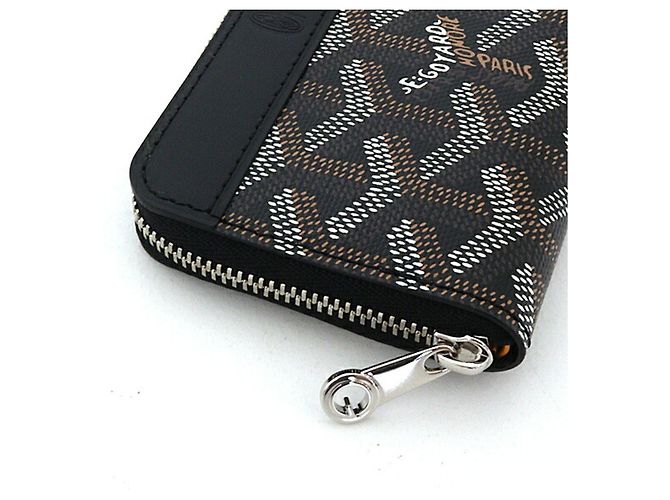 Monedero Goyard Matignon Negro Amarillo - vista 5