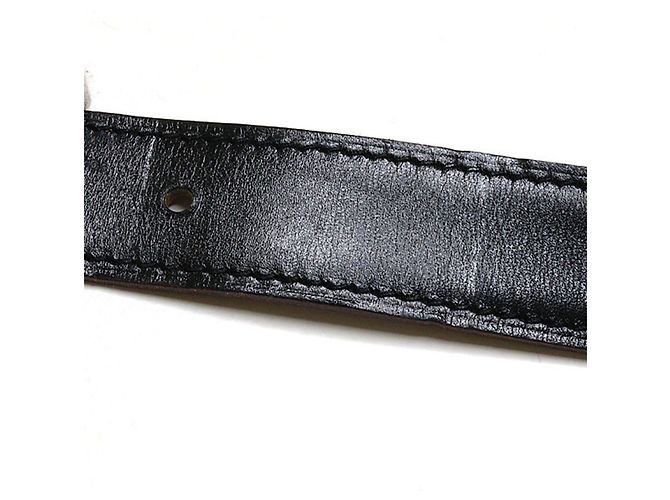 Hermès Hermes Touareg Ledergürtel für Damen Schwarz - Ansicht 4