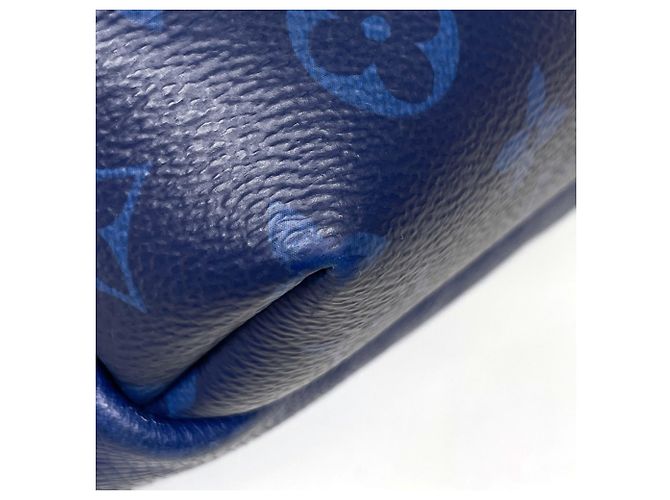Zaino Louis Vuitton Discovery Blu - vista 4