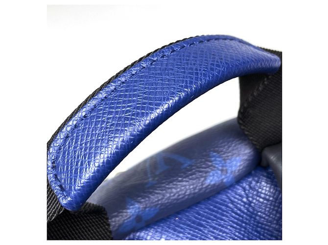 Zaino Louis Vuitton Discovery Blu - vista 7
