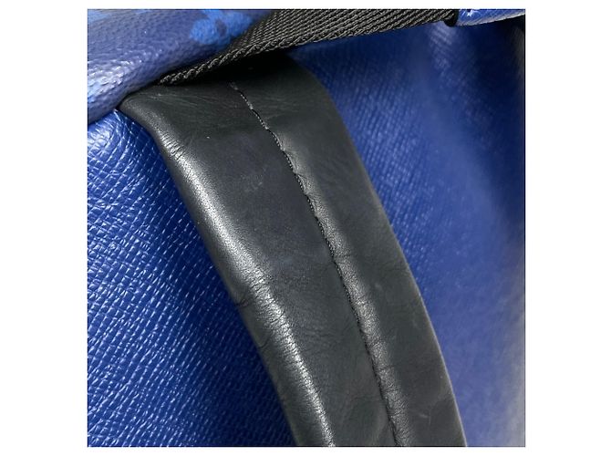 Zaino Louis Vuitton Discovery Blu - vista 8