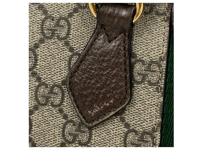 Bolso Tote Pequeño Gucci Ophidia Castaño Beige - vista 5