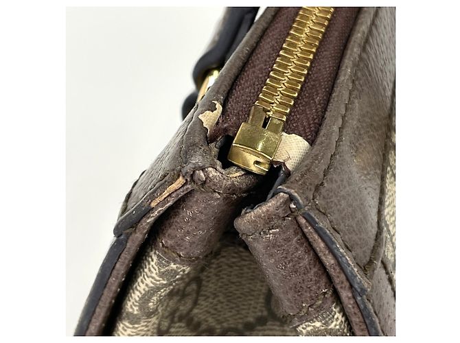 Bolso Tote Pequeño Gucci Ophidia Castaño Beige - vista 7
