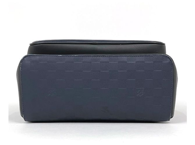 Zaino Louis Vuitton Damier Infini Astral Canvas Blu navy - vista 3