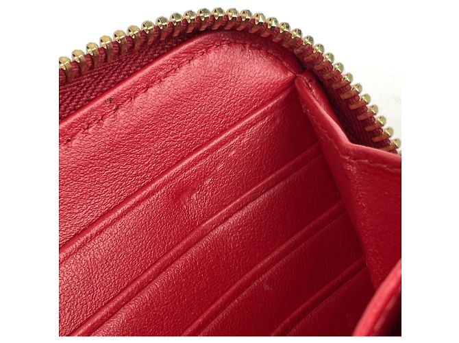 Portafoglio lungo Prada rosso - vista 4