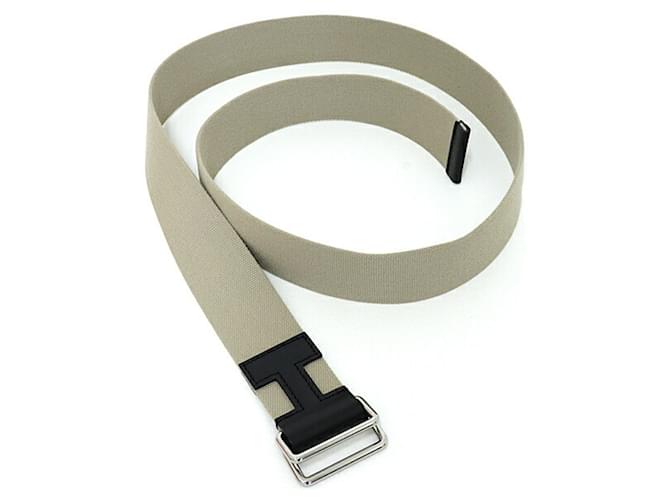 Hermès Cinturón Hermes Nomade 40 Negro Beige - vista 3