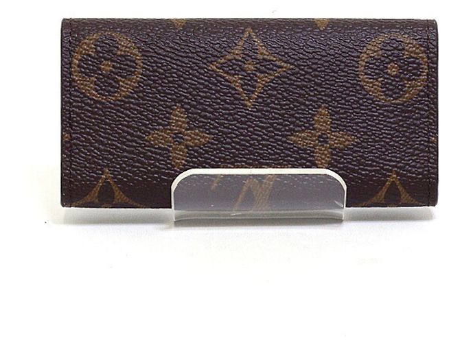 Louis Vuitton Monogram Multicles 4 Key Case Castaño - vista 3