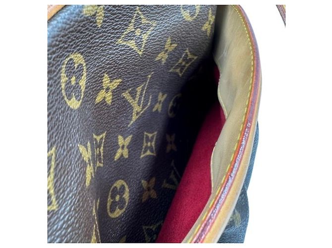 Borsa a tracolla Louis Vuitton Clara Monogram Marrone Monogramma - vista 9