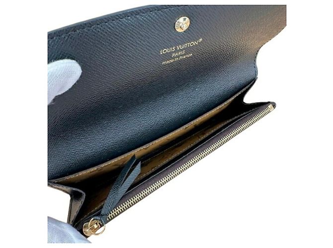 Louis Vuitton Monogram Reverse Portefeuille Emilie Long Wallet Marrone Monogramma - vista 7