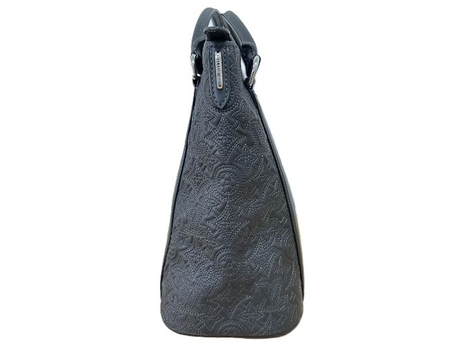 Borsa a mano in pelle Louis Vuitton Ixia PM Marrone Nero - vista 3