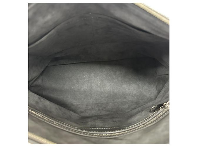 Borsa a mano in pelle Louis Vuitton Ixia PM Marrone Nero - vista 8