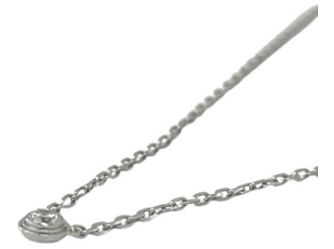 Collana Cartier Damour in oro bianco 18K - vista 4