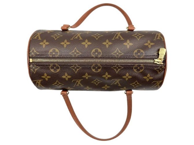 Borsa a Spalla Papillon 26 Monogram Louis Vuitton Marrone Monogramma - vista 4
