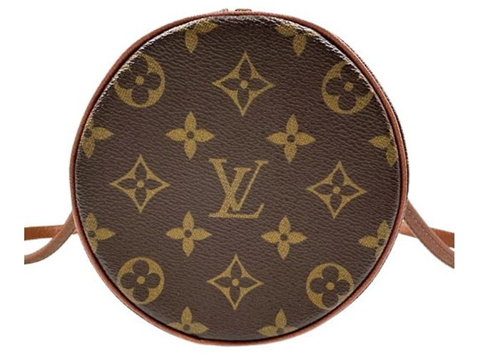 Borsa a Spalla Papillon 26 Monogram Louis Vuitton Marrone Monogramma - vista 5