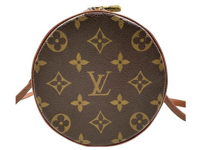 Borsa a Spalla Papillon 26 Monogram Louis Vuitton Marrone Monogramma - vista 6