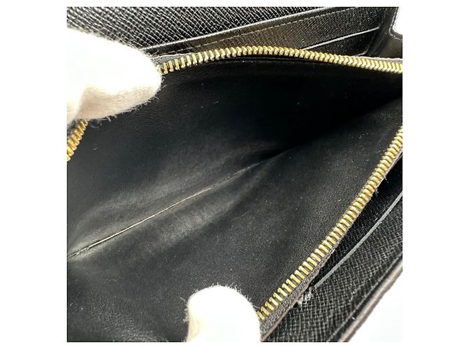Cartera Larga Sarah de Louis Vuitton Castaño Negro - vista 13
