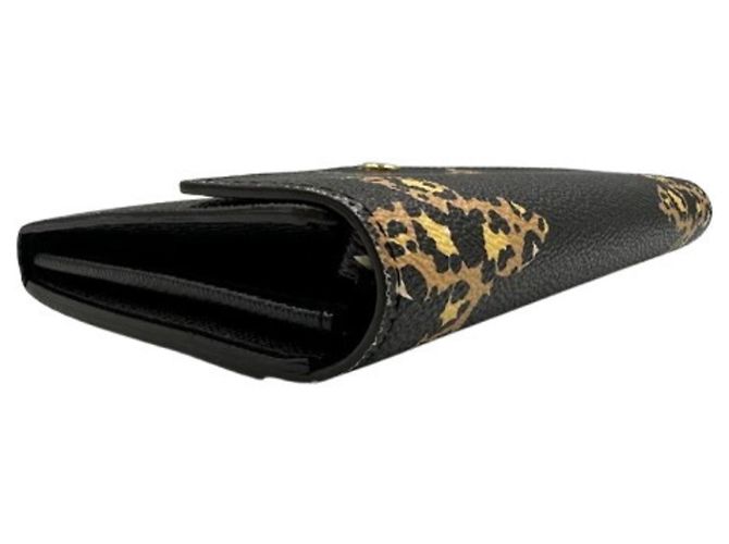 Cartera Larga Sarah de Louis Vuitton Castaño Negro - vista 3